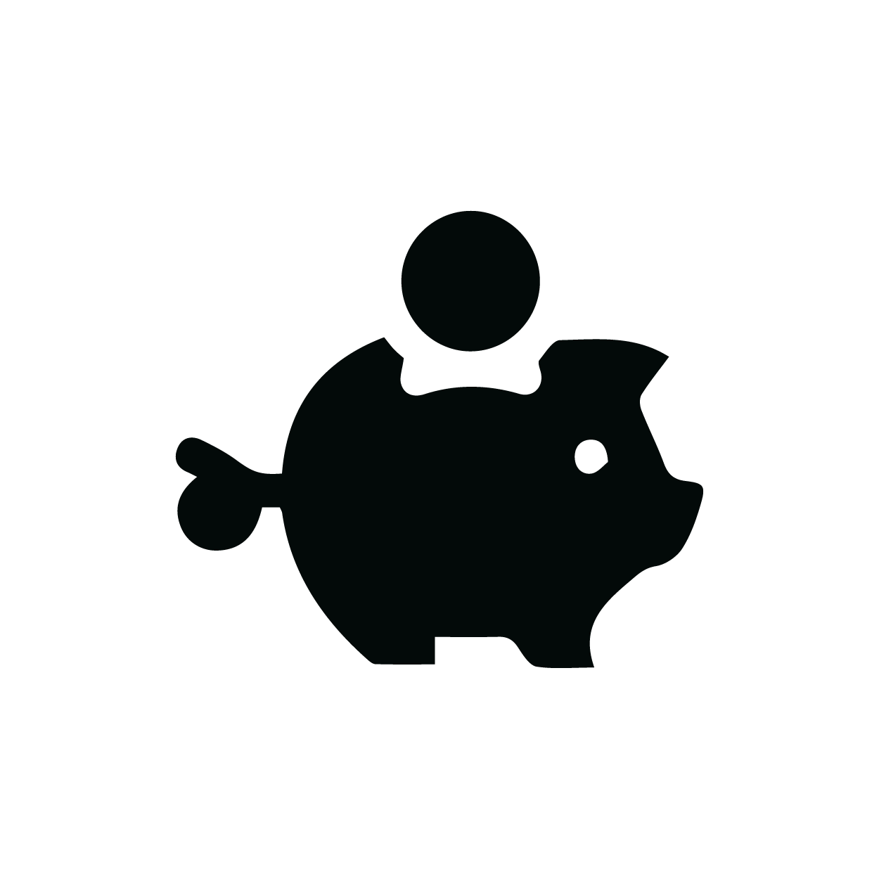 Icon mit Sparschwein