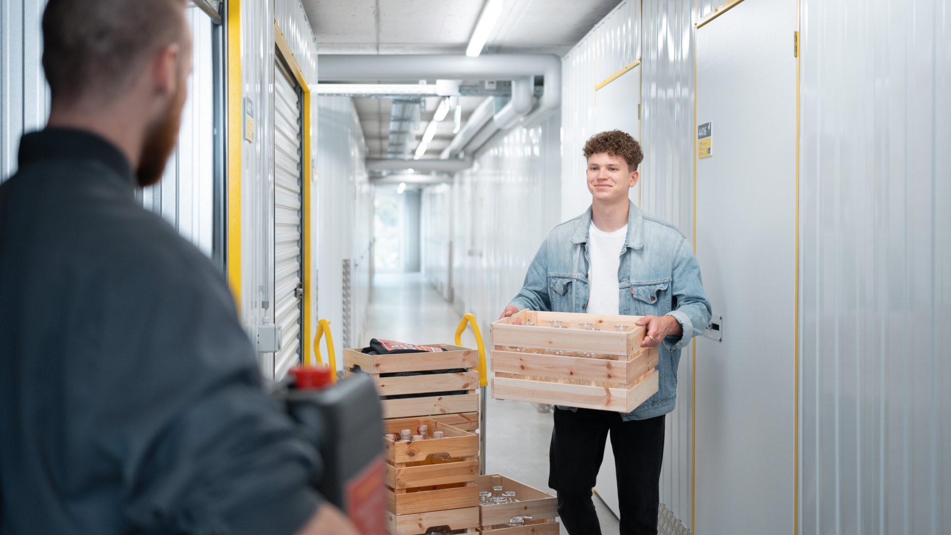 Two young start-up founders are bringing crates and canisters into the Zebrabox storage unit.