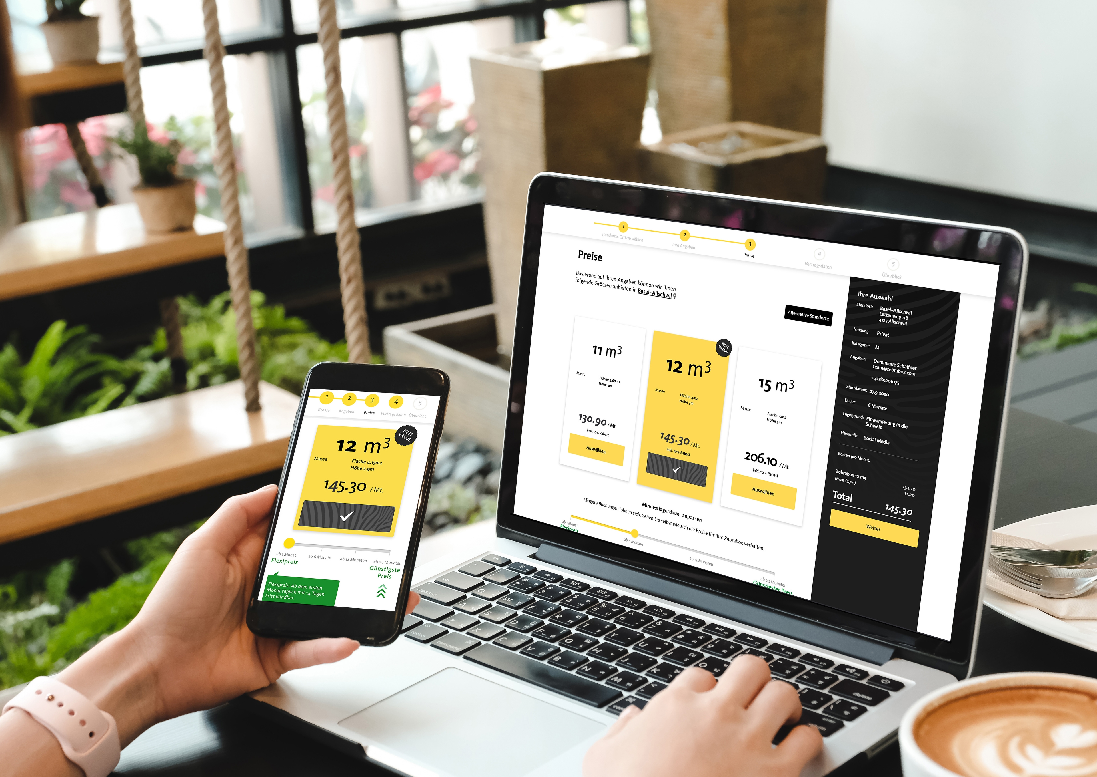 Komplett digital – der neue Buchungsprozess