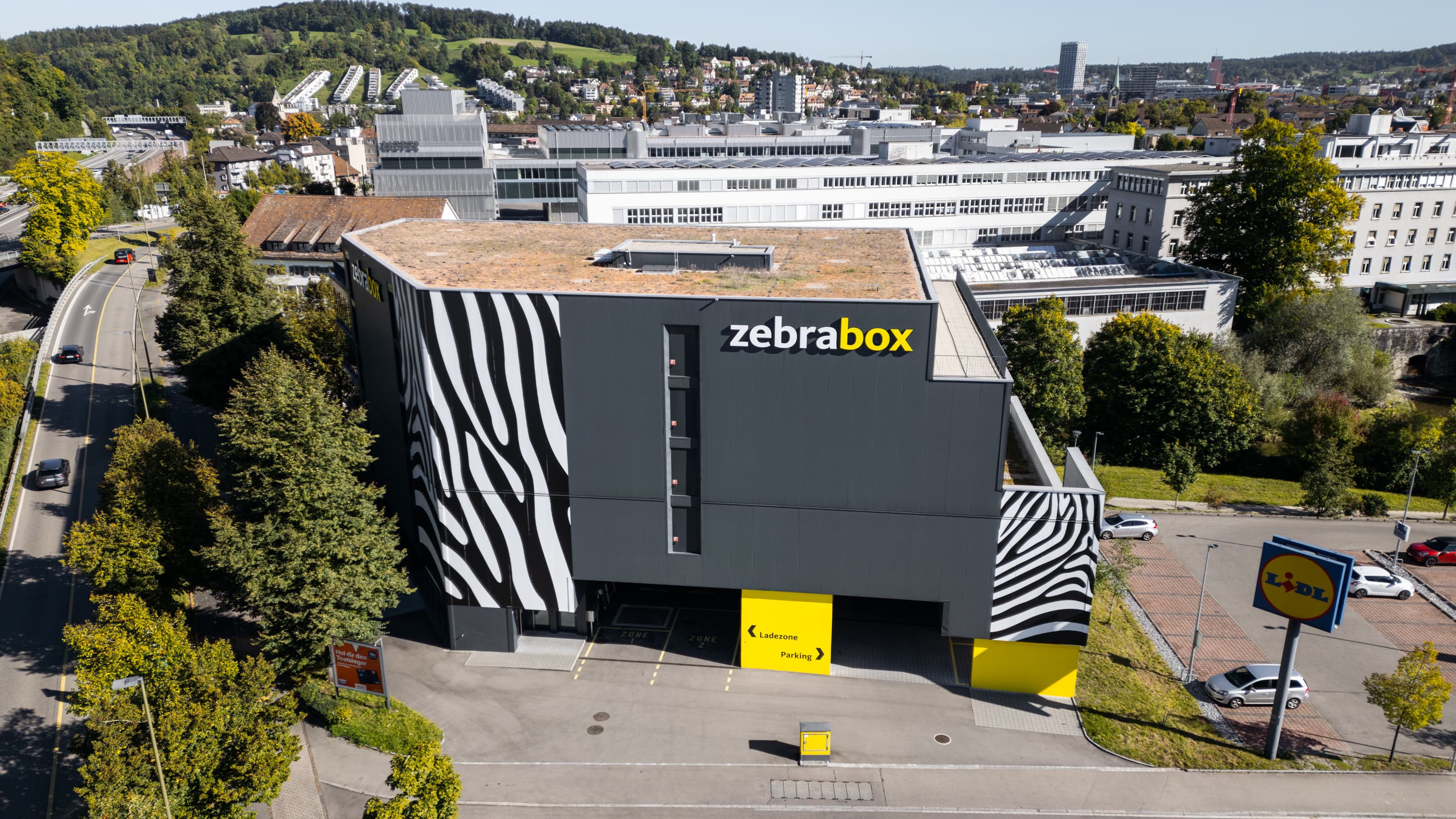 Zebrabox Winterthur Gebäude