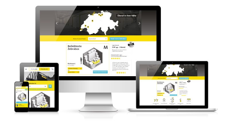 Vorschlau der neuen Webseite Vorschlau der neuen Webseite