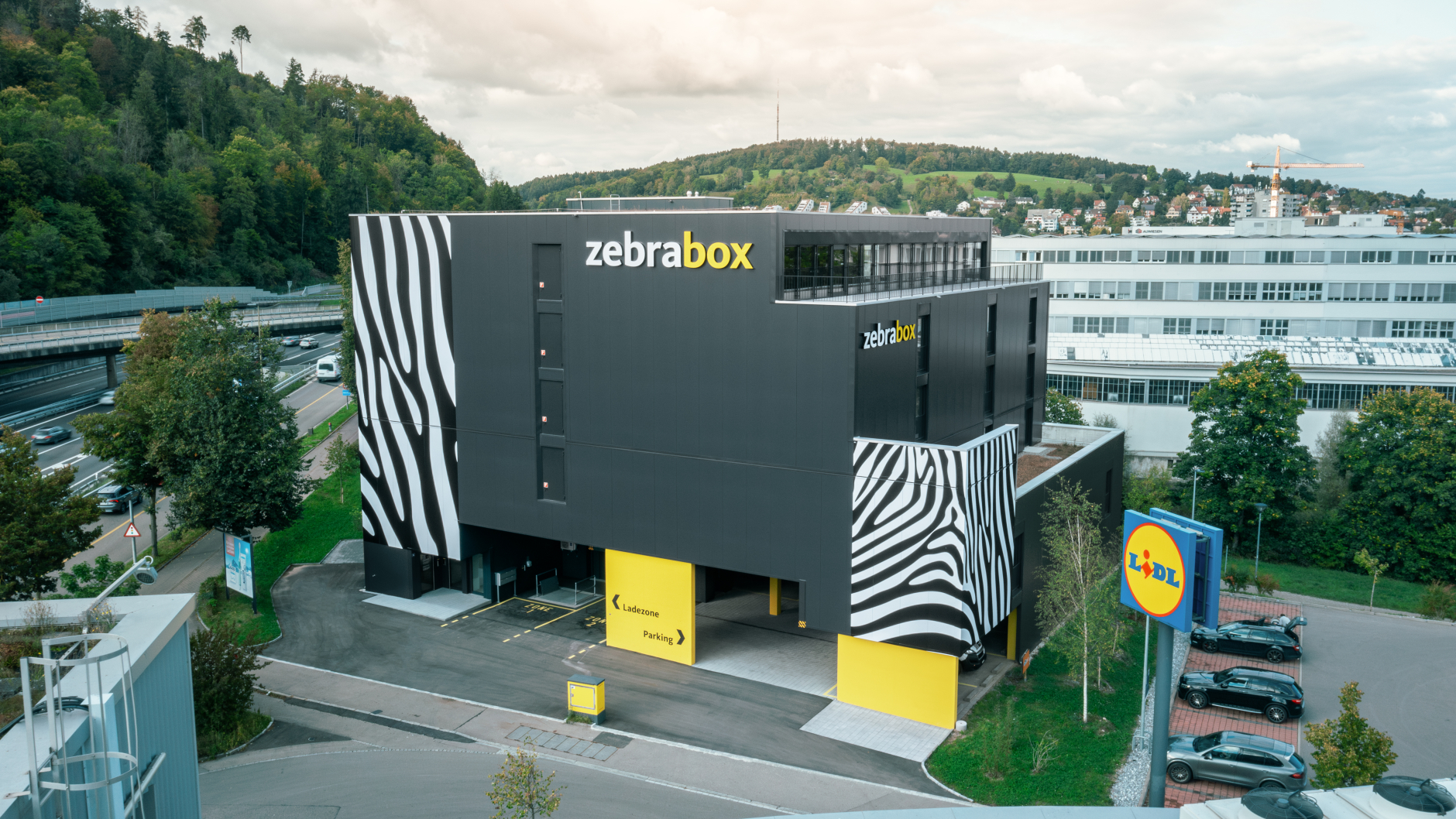 Zebrabox Winterthur Gebäude