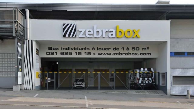 Zebrabox Lausanne Eingang